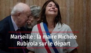 Marseille : la maire Michèle Rubirola sur le départ
