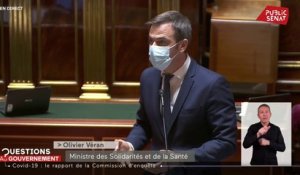 Rapport du Sénat sur le Covid-19 : « Je n’ai pas lu la totalité », répond Olivier Véran