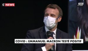 Covid : Emmanuel Macron testé positif