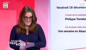 Sophie Taillé-Polian et Philippe Torreton - Bonjour chez vous ! (18/12/2020)