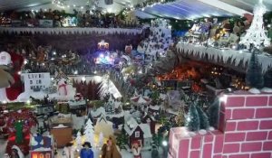 En Gironde, à Saint-Pierre d'Aurillac, leur village de Noël fait rêver petits et grands