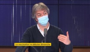 Covid-19 : la première phase de vaccination "ne va pas modifier complètement l'évolution de cette pandémie", explique Jean-Daniel Lelièvre