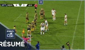 PRO D2 - Résumé Stade Montois-Provence Rugby: 21-15 - J14 - Saison 2020/2021