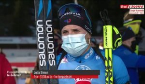Simon : « Je peux faire partie des meilleures » - Biathlon - CM (F)