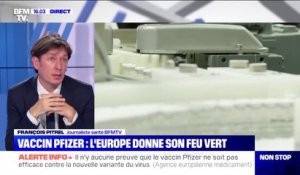 Vaccin Pfizer-BioNTech: l’Agence européenne des médicaments donne son feu vert