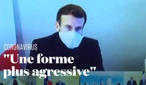 Emmanuel Macron met en garde contre la "mutation problématique" du coronavirus