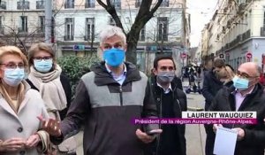 Dépistage massif : Laurent Wauquiez dresse un premier bilan dans la Loire