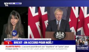 Accord post-Brexit: les Britanniques soulagés