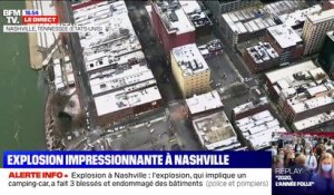 Aux États-Unis, forte explosion liée à un véhicule dans le centre-ville de Nashville