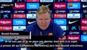 Barça - Messi prêt à suivre Pochettino au PSG ? "Je ne pense pas", répond Koeman