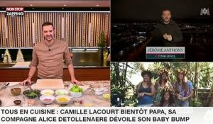 Tous en cuisine : Camille Lacourt bientôt papa, sa compagne Alice Detollenaere dévoile son baby bump (vidéo)