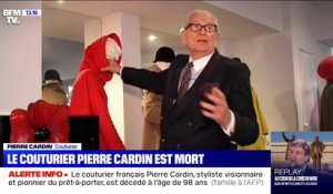 Le couturier français Pierre Cardin est mort