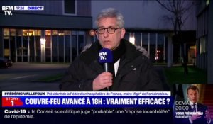 Couvre-feu à 18h: "Dans ces départements, les hôpitaux sont à quasi-saturation", selon le président de la Fédération hospitalière de France