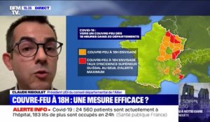 Claude Riboulet sur le couvre-feu à 18h: "J'attends que le gouvernement différencie aussi les réponses pour le département de l'Allier"