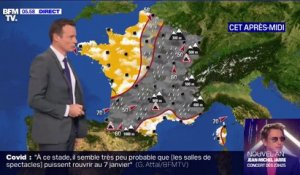 Une France en grande partie sous la pluie pour le dernier jour de l'année, du soleil à l'ouest