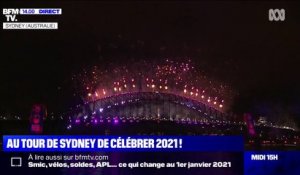 L'Australie célèbre à son tour le passage à 2021