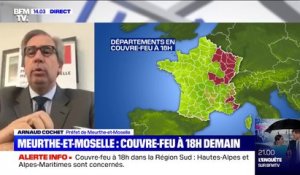 Couvre-feu à 18h: le préfet de Meurthe-et-Moselle assure que "la date de fin d'application n'est pas définie"