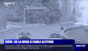 Isère: la préfecture recommande de décaler les déplacements non urgents sur la route après les importantes chutes de neige
