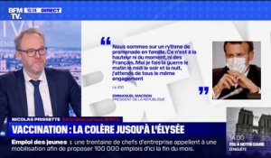 Lenteur de la vaccination en France: le coup de pression d'Emmanuel Macron