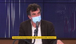 Le variant britannique du coronavirus, "c'est vraiment l'inquiétude du moment", souligne l'épidémiologiste Arnaud Fontanet