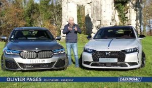 Comparatif statique : BMW Série 5 VS DS9