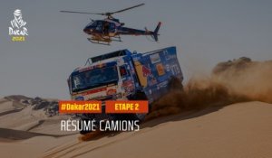 #DAKAR2021 - Étape 2 - Bisha / Wadi Ad-Dawasir - Résumé Camion
