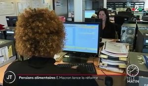 Pensions alimentaires : Emmanuel Macron promeut sa réforme