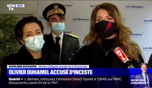 Olivier Duhamel accusé d'inceste: Marlène Schiappa rappelle que "la prescription sur les viols commis sur mineurs a été étendue par le gouvernement"
