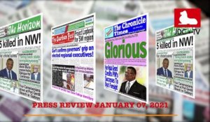 CAMEROONIAN PRESS REVIEW OF JANUARY 7, 2021