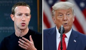 Mark Zuckerberg interdit "indéfiniment" Donald Trump de Facebook
