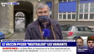 "C'est une très bonne nouvelle": le Pr Yves Buisson réagit à l'efficacité du vaccin Pfizer contre les variants du Covid-19