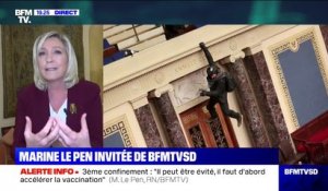 Marine Le Pen: l'invasion du Capitole est "un acte grave contre la démocratie"