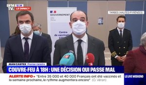 Jean Castex: "Le couvre-feu sera avancé dans huit départements supplémentaires" dès dimanche