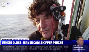 Vendée Globe: Jean Le Cam, comme "un caméléon accroché à sa branche"