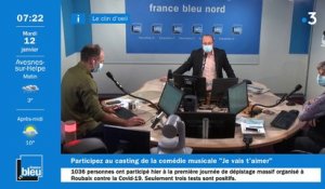 La matinale de France Bleu Nord du 12/01/2021