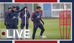 Replay : L'entraînement veille de Paris Saint-Germain - OIympique de Marseille