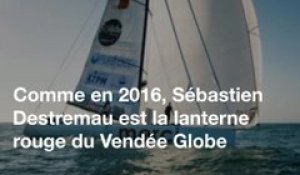 Vendée Globe: Faut-il s'inquiéter pour Destremau, seul dans le Pacifique?