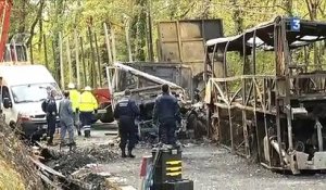 Accident Puisseguin 2015 : explications réservoir non homologué du camion - Reportage France 3