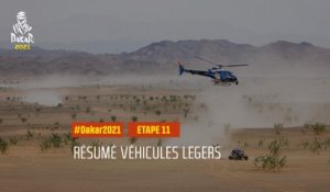 #DAKAR2021 - Étape 11 - AlUla / Yanbu - Résumé Véhicule Léger