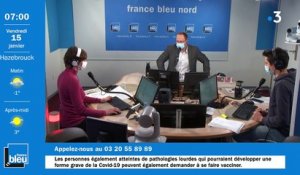 La matinale de France Bleu Nord du 15/01/2021