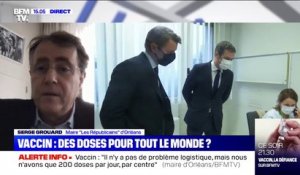 Serge Grouard (maire LR d'Orléans): "Pour 30.000 personnes, j'ai 200 doses par jour (...) Tout est centralisé à Paris"