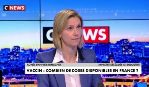 Agnès Pannier-Runacher : «Nous n'avons pas encore une assurance que le vaccin diminue la transmission du virus»