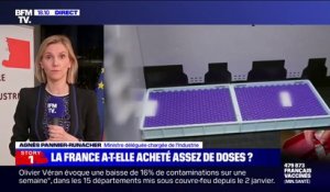 Agnès Pannier-Runacher: " Les objectifs du gouvernement seront atteints à la fin du mois de janvier"