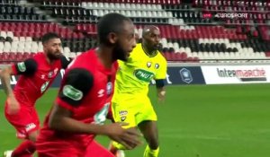 Coup d'accélérateur autour de la pause, honneur joliment sauvé : le résumé de Guingamp-Caen