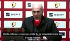16e de finale - Zidane : "Ce n'est pas honteux, j'en assume la responsabilité"