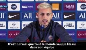 Leandro Paredes se positionne sur le dossier Messi