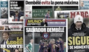 L'Espagne se prosterne devant le héros Ousmane Dembélé, le cas de Kylian Mbappé au PSG inquiète