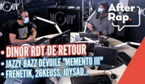 Dinor RDT de retour avec un 2ème album, Jazzy Bazz dévoile "Memento III", Frenetik, 26Keuss, joysad...