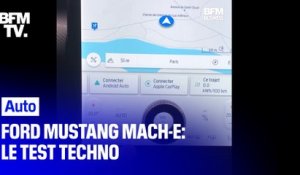 Ford Mustang Mach-E: le test techno