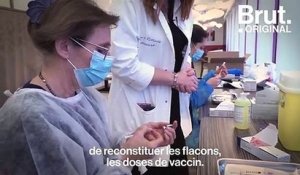 Covid-19 : En immersion dans un Ehpad pour suivre une campagne de vaccination